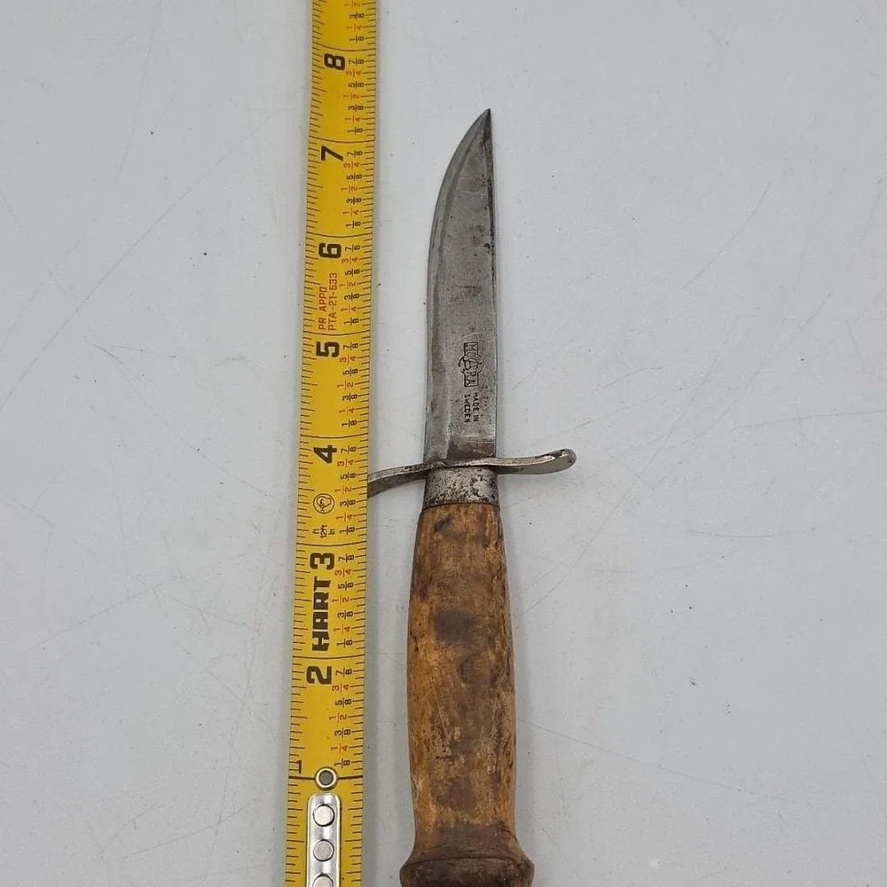Moara Sweden Hunting/Fishing Knife 3.5  Blade Wooden Handle
